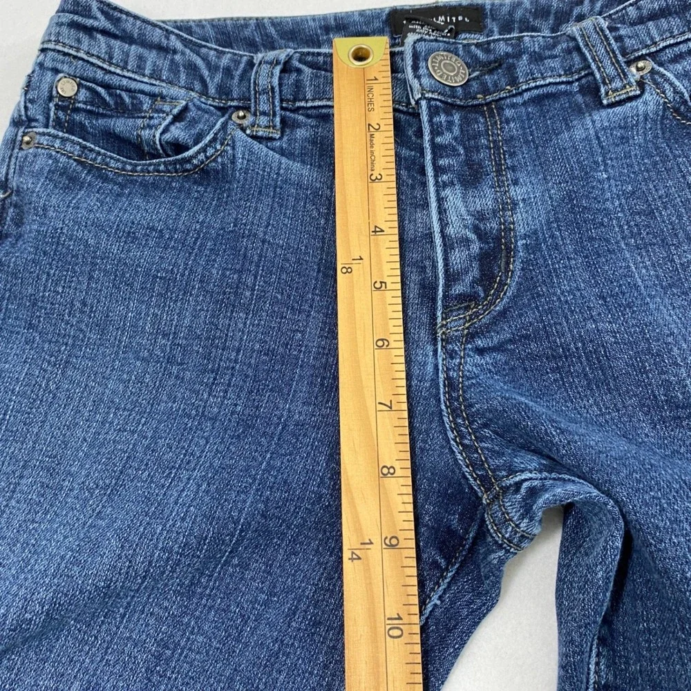 The Limited Jeans Women 6R Bootcut Flap Pocket Mid Rise Medium Wash Denim